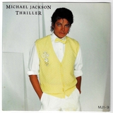 1983-MICHAEL JACKSON-THRILLER-英国红盘版7寸单曲唱片