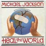 1991-MICHAEL JACKSON-HEAL THE WORLD-荷兰海报封套版7寸单曲黑胶