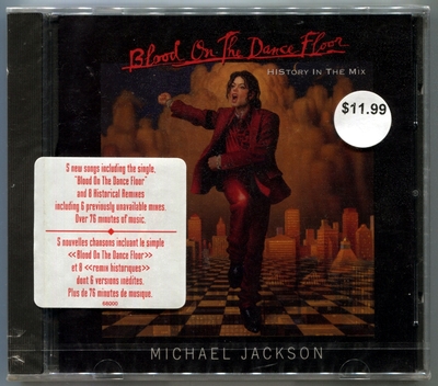 MICHAEL JACKSON-BLOOD ON THE DANCE FLOOR-HISTORY IN THE MIX-加拿大首版-全新不拆
