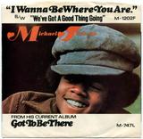1972-MICHAEL JACKSON-I WANNA BE WHERE YOU ARE&WE'VE GOT A GOOD THING GOING-美国版7寸单曲唱片