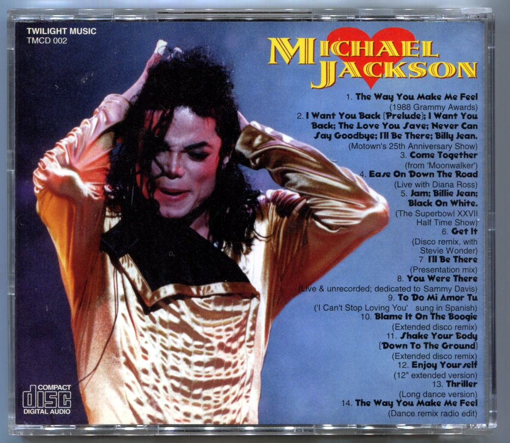 MICHAEL JACKSON-LOVE AT LAST-THE COMPLETE RARITIES COLLECTION