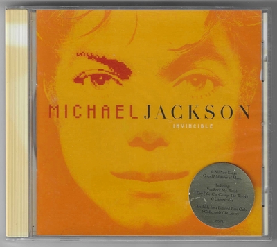 MICHAEL JACKSON-INVINCIBLE-亚洲橙色限定版